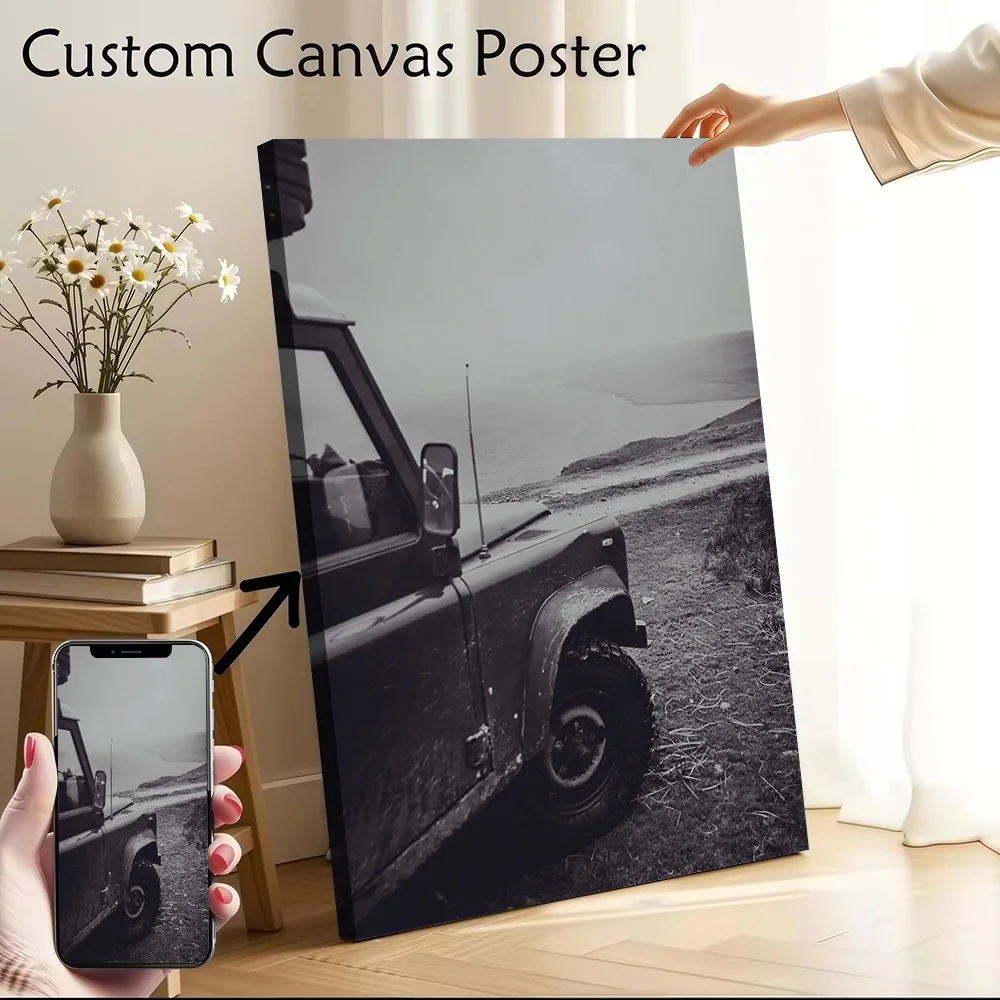 Off-Road Adventure Printed Canvas Poster Custom Pictures Wall Art Canvas Painting for Modern Home Decoration Living Room Arts