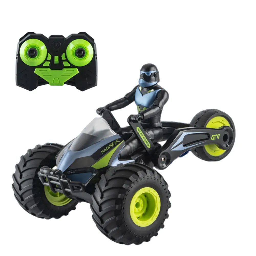 New Remote Control Motorcycle 2.4g Deformed Motorcycle 360° Rotating Handstand Walking Stunt Drifting Motorcycle Gift