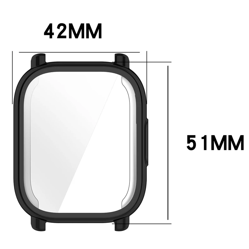 Silicone TPU Case Glass For Xiaomi Redmi Watch 5 Active/Lite Screen Protector Bumper Cover Shell for Redmi Watch 5 Lite Cases