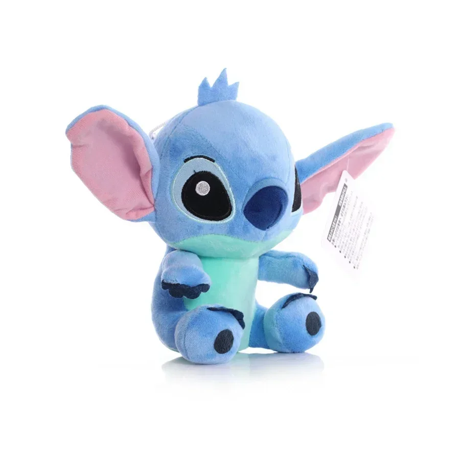 Poupées en peluche Stitch pour enfants, modèles de dessin animé, jouets animés pour bébé, cadeau d'anniversaire Kawaii, nouveau, 20cm