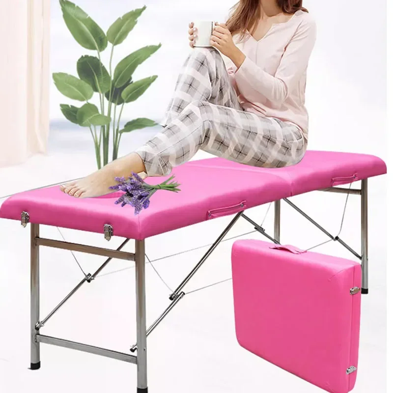 Furniture Aesthetics Portable Beauty Professional Spa Stretchers Medical Bed Massage Pedicure Maca Portatil Folding Tattoo JGY