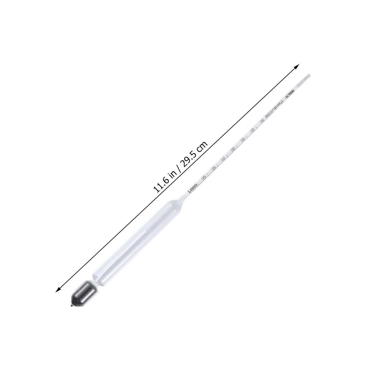 

2pcs Glass Hydrometer 0.9-1.0 For Aquarium Fish Tank Floating Design Specific Gravity Meter Teaching Equipment Tools