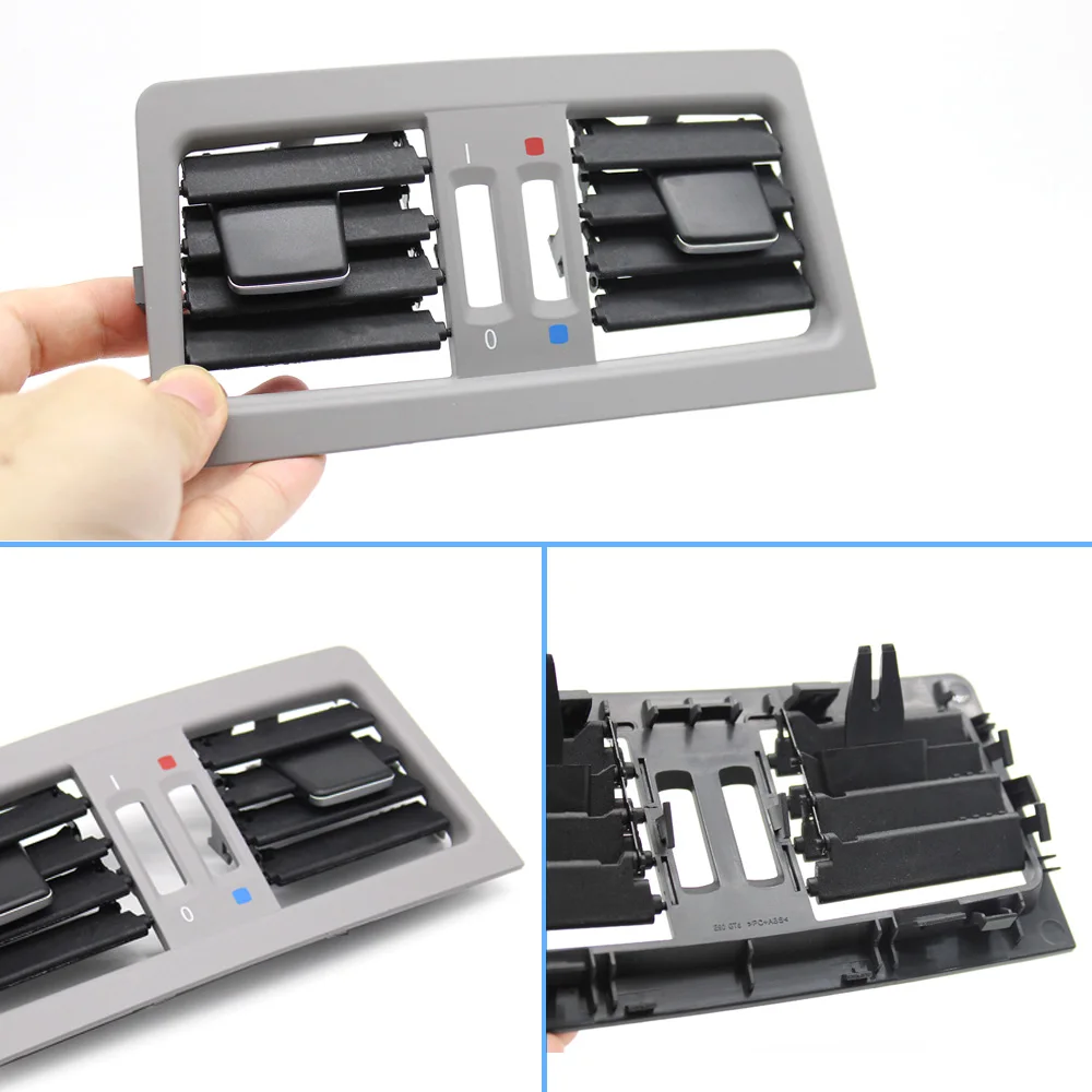 LHD RHD Hinten AC Vent Grille Klimaanlage Panel Abdeckung Trim Ersatz Für BMW 3er E90 E91 2005-2012 64227210639 – Detail 7