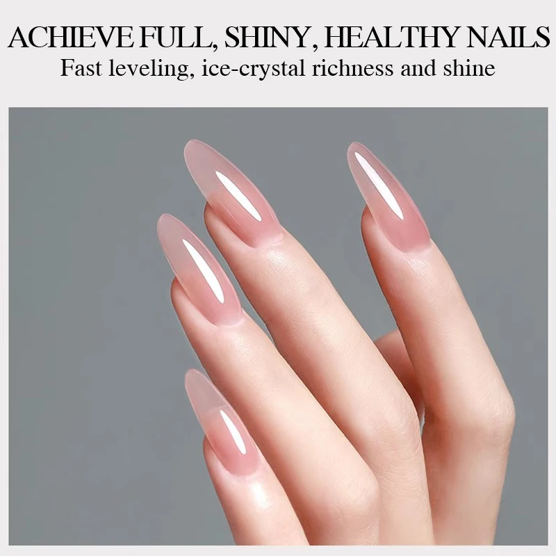 PUENTE 15ml Top Coat di ametista non pulito Super luminoso per il contrusione delle unghie Linea d'onda 3D Design cromato Soak Off Smalto per unghie gel UV