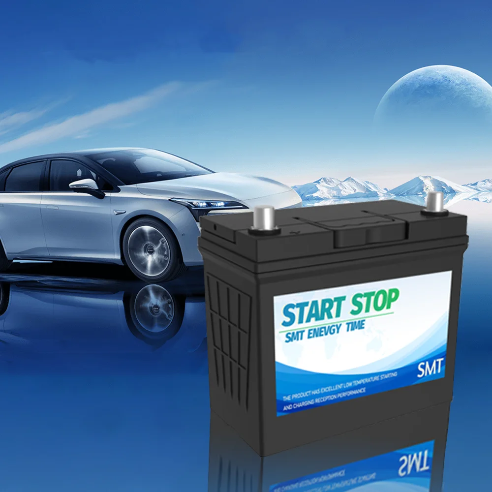 STM Brand reasonable price battery auto Start Stop Battery Lead Acid 100ah agm battery 12v