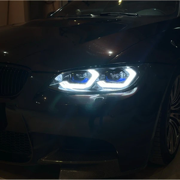 

Для автомобильных фар в сборе для BMW 3 серии E92 E93 M3 2007-2010, обновление фар, светодиодные фары, динамический указатель поворота, стоп-сигнал