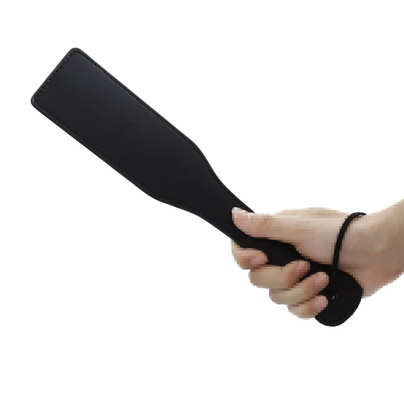 Black Whips and Paddles Leather Whip Bdsm Spanking Flogger Fetish Spanking Paddles Bondage Sex Toys For Couples Adult Games