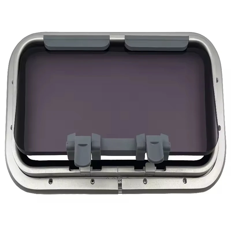 Multi-size Boat Hatch Porthole Aluminium Opening Portlight Acrylic Oval / Rectangular Shape Marine Accessories Window for Yacht