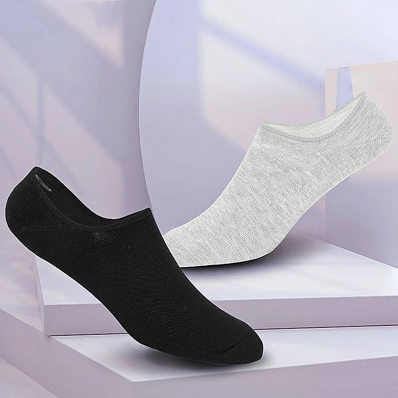 No Show Socks Men Low Cut Ankle Short Socks for Men Women Casual Athletic Socks with Non Slip Grip