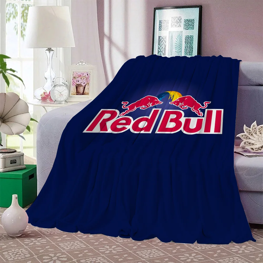 Red-bulls Designer Throw Blanket Sofa Winter Beach Towel Thermal Blankets for Bed Blanket 150cm X 200cm Fluffy Soft Blankets