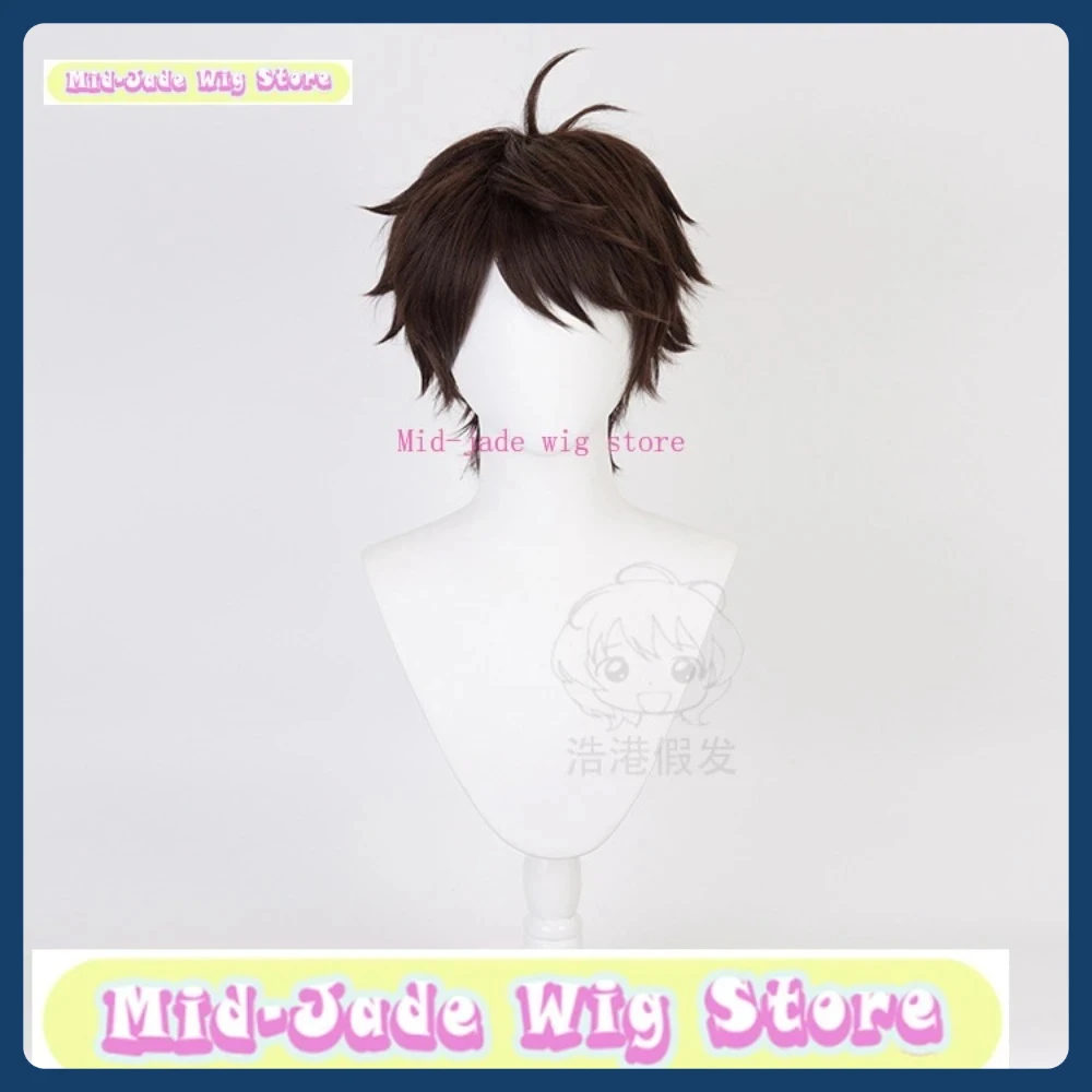 Negozio di parrucche di media giada Haikyuu! !Tooru Oikawa Parrucca Cosplay Personaggio di Halloween Restauro Costume Puntelli Prestazioni per feste