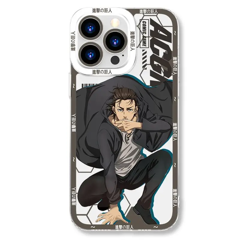 Anime Attack on Titan Phone Case For OPPO Reno 12F 12 7 11 11F 10 2F 4 8 8T 8Z 7Z 7 6Z 6 5 Pro Plus 4G 5G Clear Soft TPU Cover image 3