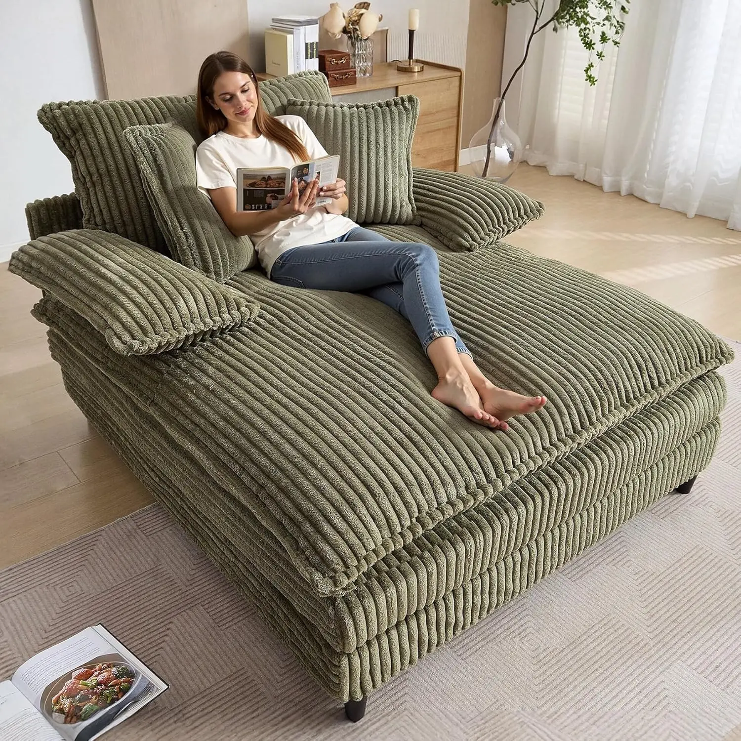 Oversized Chaise Lo…
