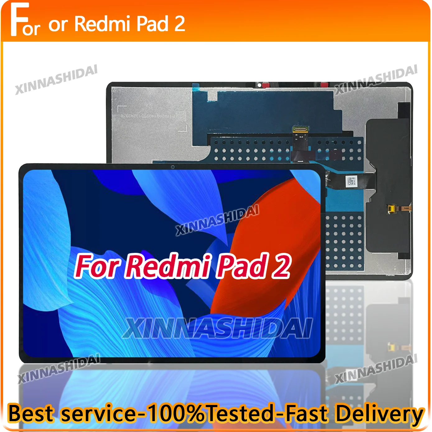 

11,0-дюймовый ЖК-дисплей для Xiaomi Redmi Pad 2 23073RPBFG, дигитайзер сенсорного экрана в сборе для Redmi PAD 2, дисплей 2-го поколения