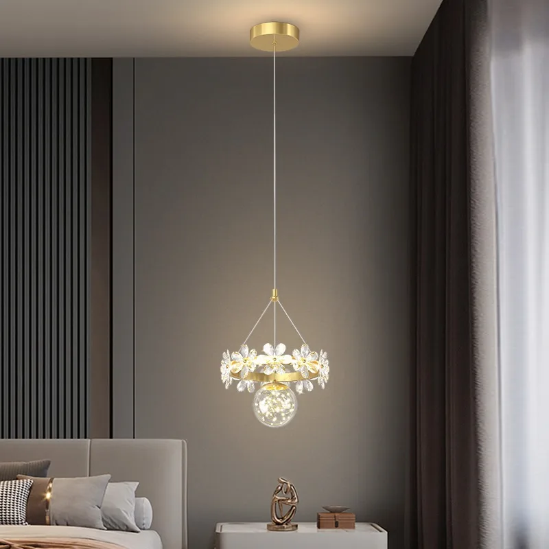 

Nordic Modern Led Lamp Villa Flats Bar Aisle Indoor Room Pendant Lights Lighting Vintage Hanglamp Cord For Cloakroom Chandeliers