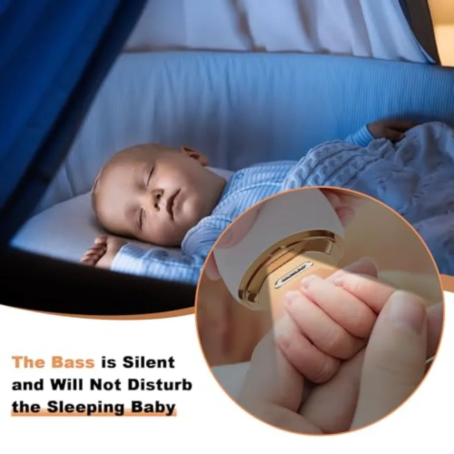 เครื่องตัดเล็บไฟฟ้า เครื่องตัดเล็บอัตโนมัติ ปรับความเร็วได้ 2 ระดับ พร้อมดีไซน์ชาร์จ USB สำหรับการตัดแต่งเล็บอย่างปลอดภัย