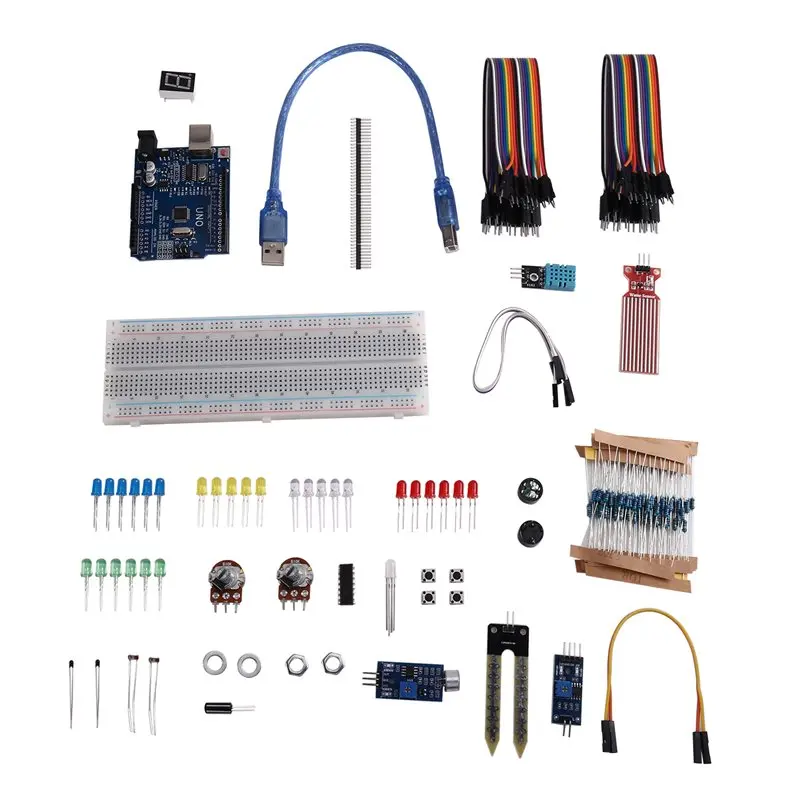 X12A-For Arduino Starter Kit For Uno R3 Breadboard RFID Learning Kit Basic Components