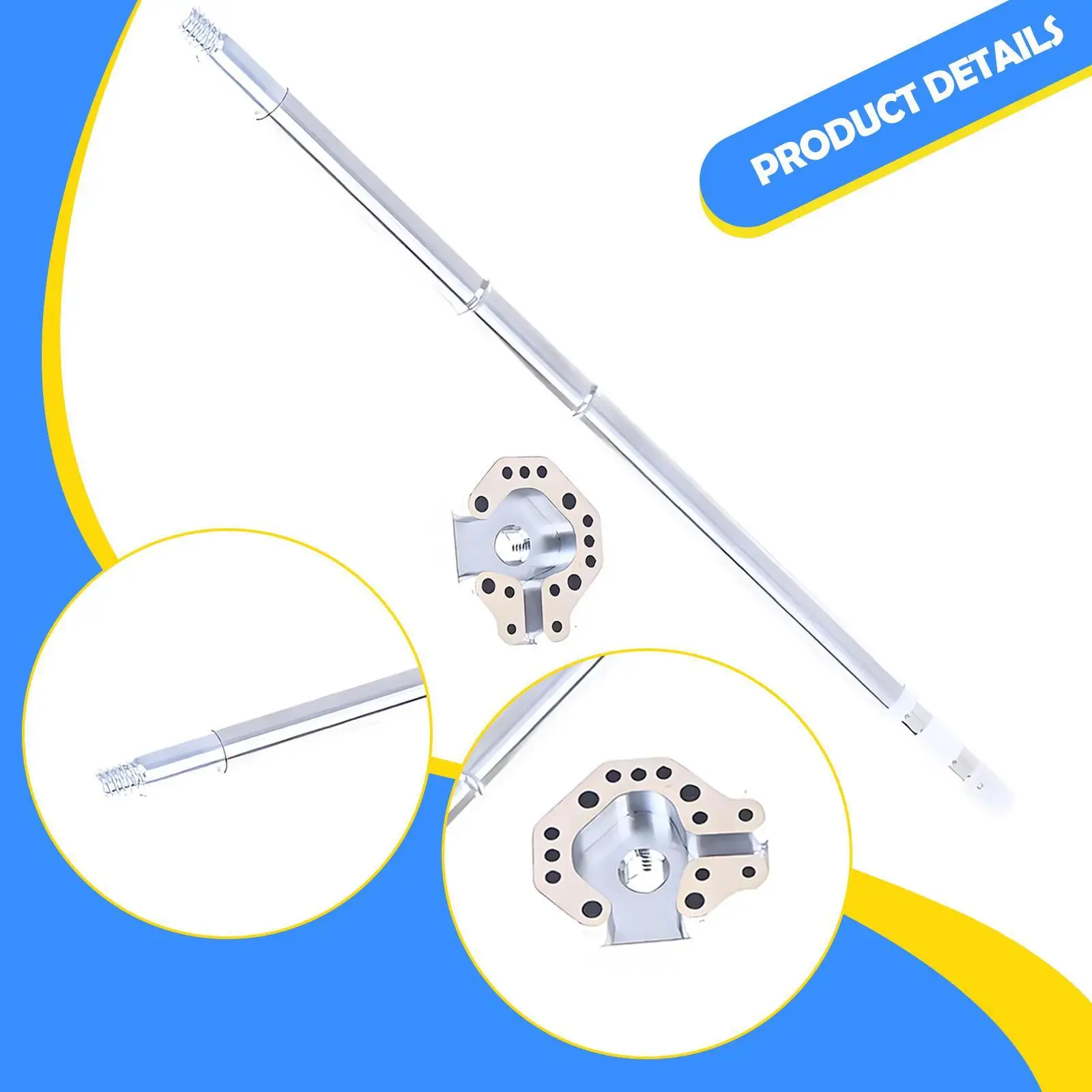 Punta de soldador de Joystick, punta de repuesto resistente para controlador de juego