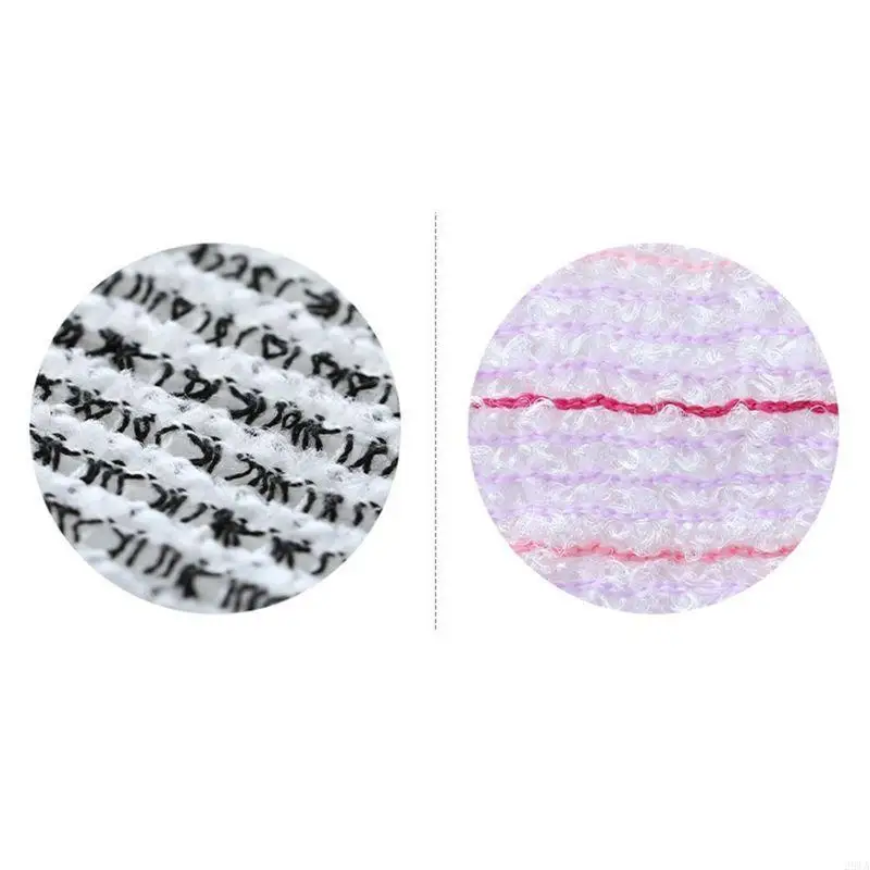 28TA Women Men Carbon Fiber Beauty Skin Bath Towel Wash Cloth Shower Body Skin Exfoliating Massage Back Scrbber Bathroom