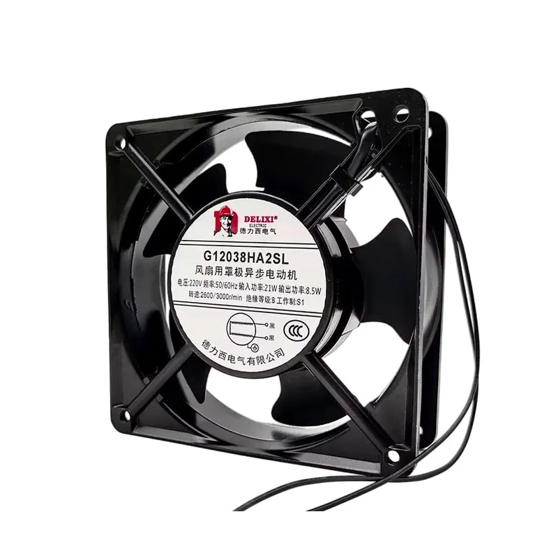 NEW ORIGINAL G12038HA2SL AC 220V 21W/8.5W 12038 120*120*38mm 12cm COOLING FAN RADIATOR