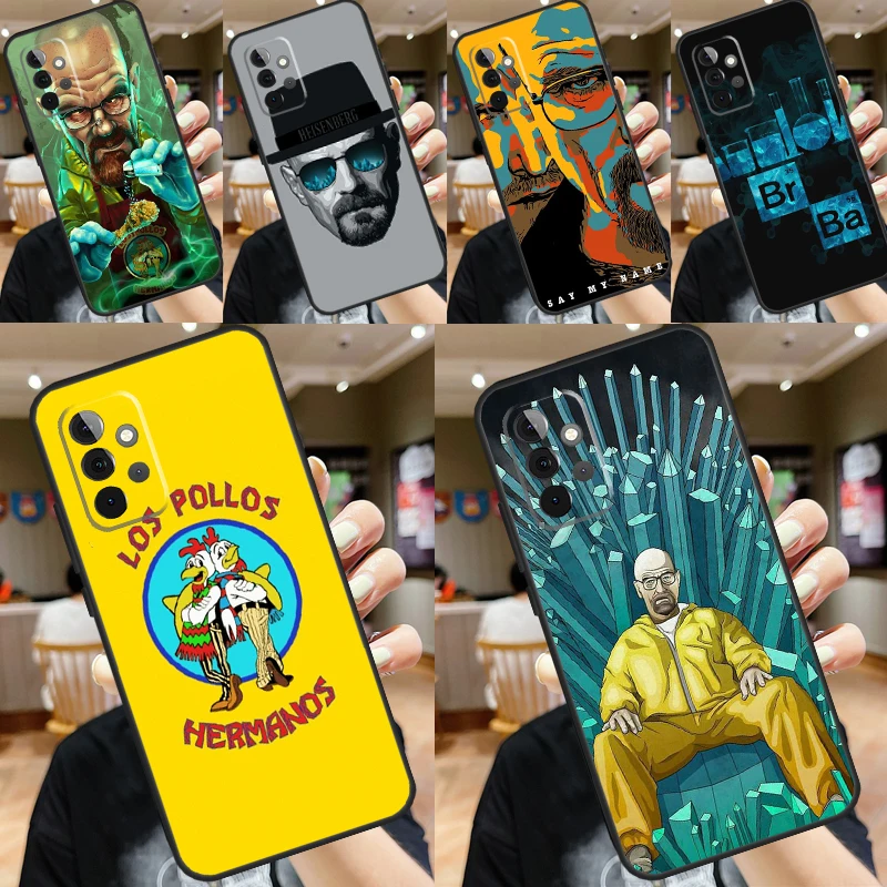 Heisenberg Breaking Bad For Samsung Galaxy A53 A33 A13 A23 A15 A25 A35 A55 A51 A71 A12 A32 A52 A14 A34 A54 Case