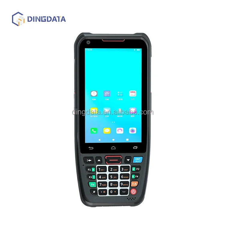 Dingdata DN40 Touch Screen Pda Handheld Computer Distribution Devices For Ticket Checking retail