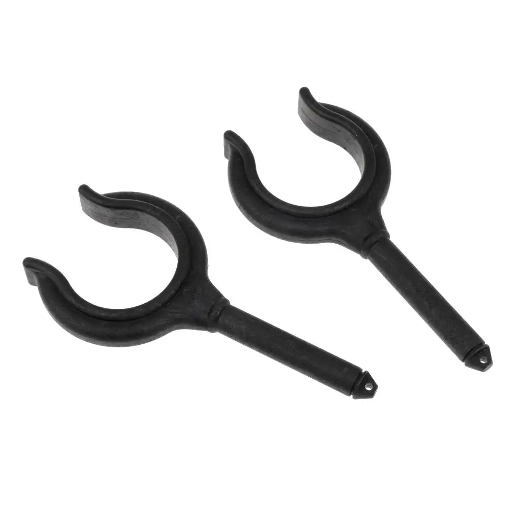 2x Durable Nylon Marine Boat Dinghy Oar Lock Rowlock Side Mount Accessories
