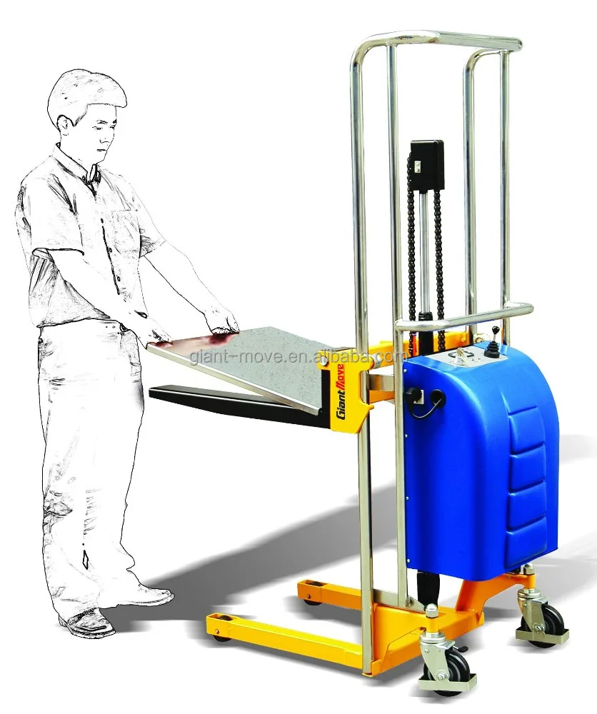 Hot Sale ME-H ME-J ME-K Series With Fixed And Adjustable Fork Electric Fork/Platform Stacker