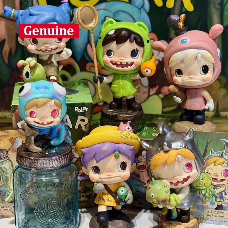 

Genuine POPMART POLAR Season 2 Forest Edge Secret Path Series Mystery Box Handmade Blind Box Cute Toys Children's Festival Gifts