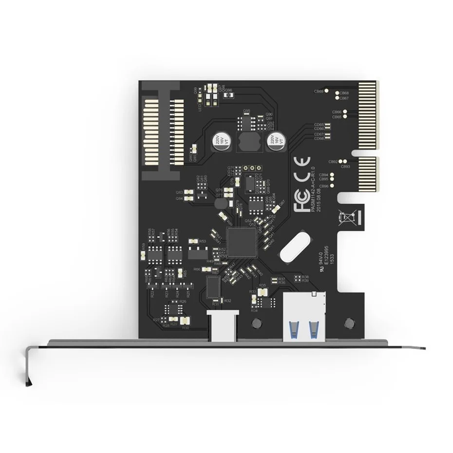 Imagem -06 - Orico-cartão de Expansão para Computador Desktop Cartão de Expansão Pcie Usb 3.1 Interface tipo c Chip Asm1142 Pa31-ac