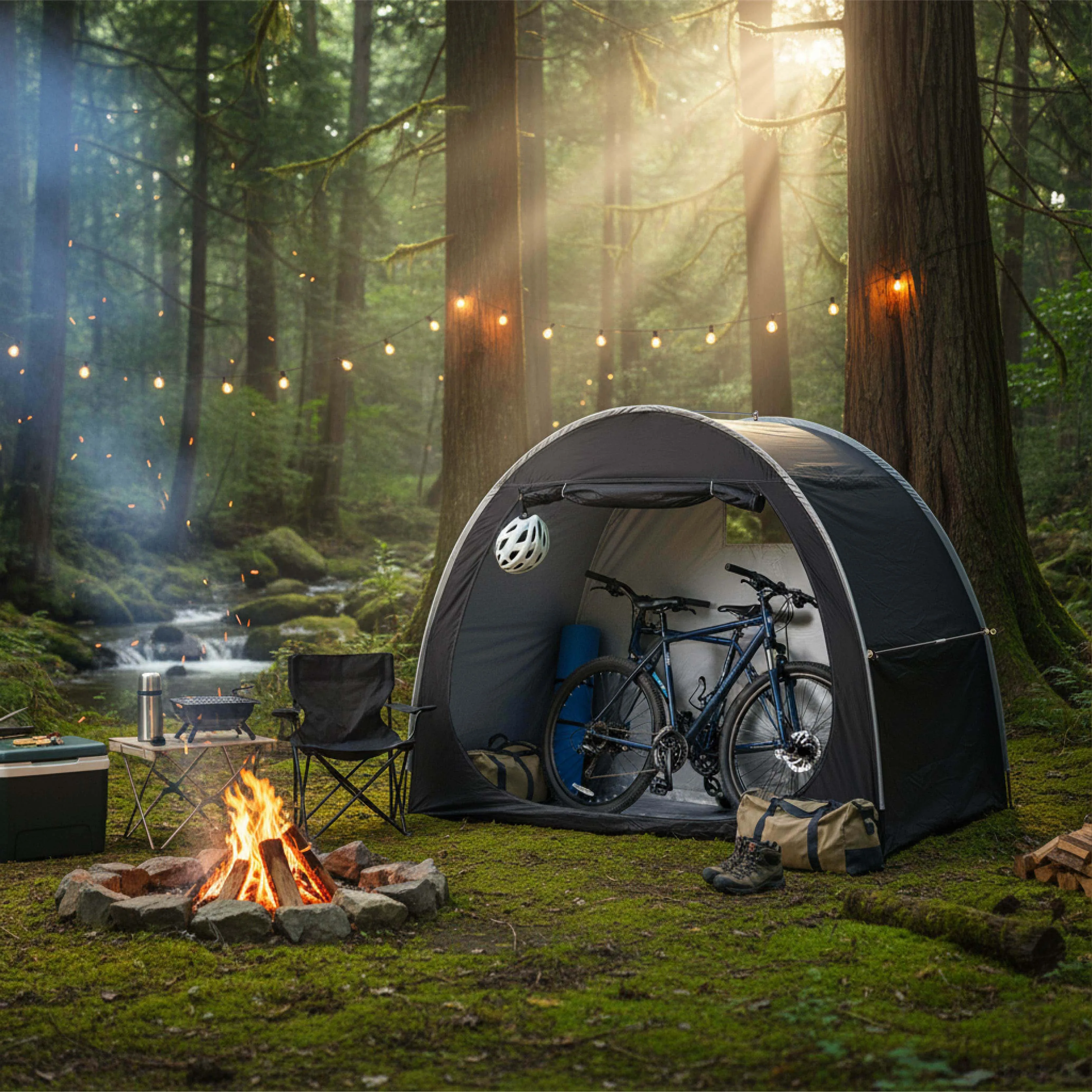 tenda-portatile-per-biciclette-in-tessuto-oxford-rinforzato-riparo-privato-per-viaggi-escursioni-ciclismo-campeggio-e-viaggi-all'aperto