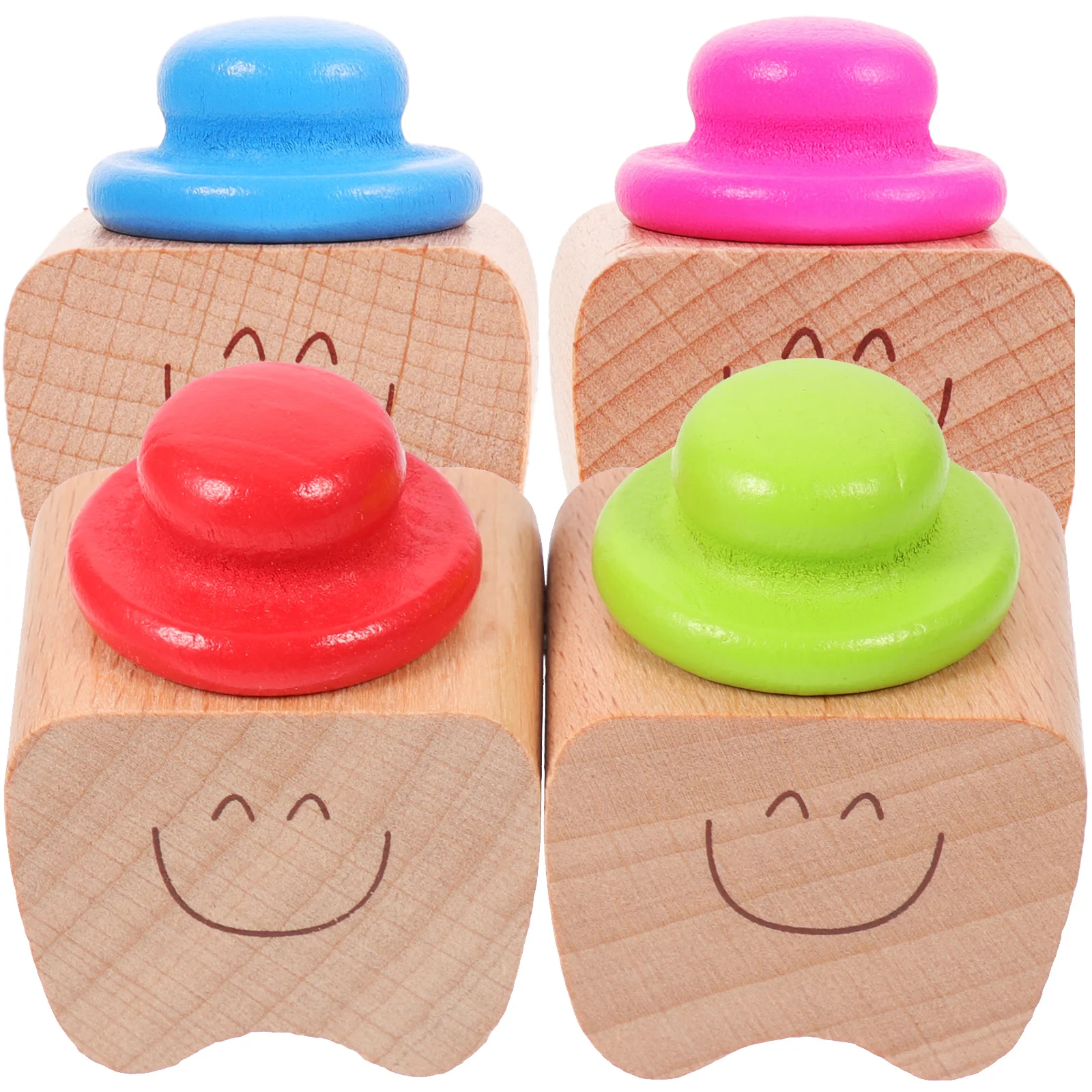 

4pcs Baby Teeth Box Kids First Tooth Holder Storage Case Infant Newborn Keepsake Organizer Cartoon Trinket Container