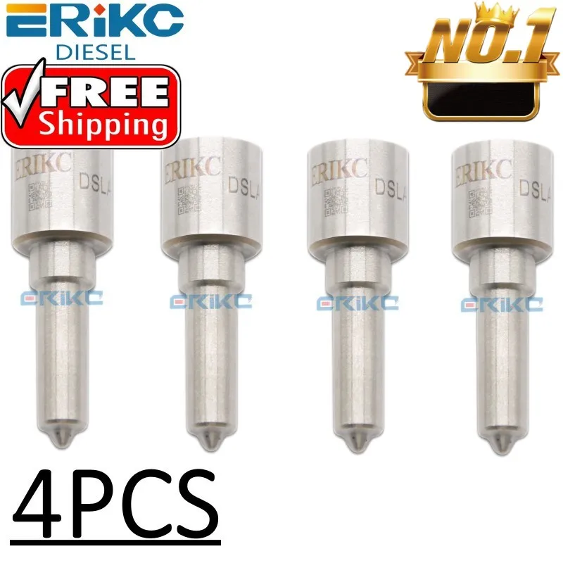4PC 0445120024 0445120044 DLLA144P1417 0433171878 Common Rail Injector Nozzle DLLA 144 P1417  Diesel Part Atomizer for MAN TGA