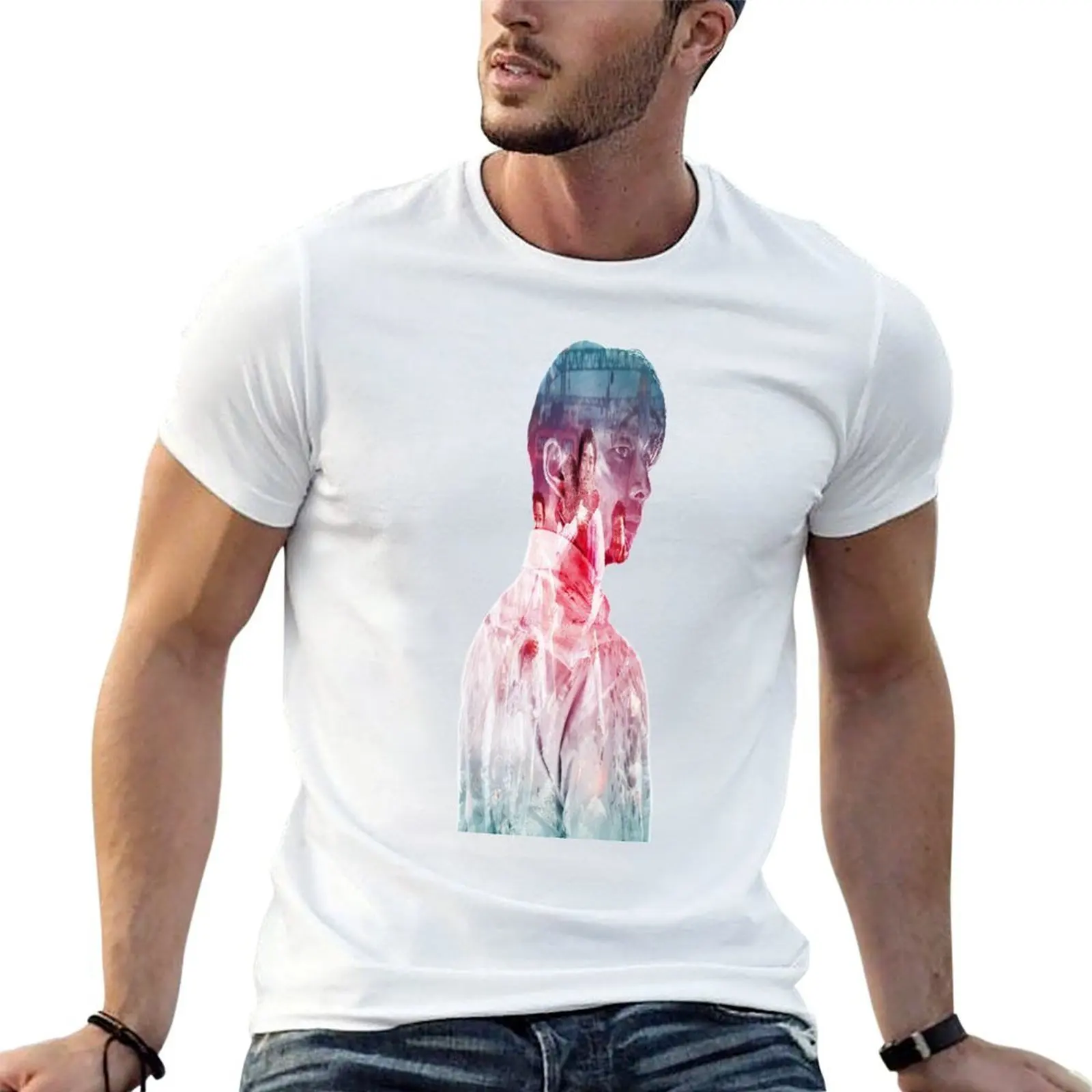 Seok Woo T-Shirt plus size tops korean fashion men clothing