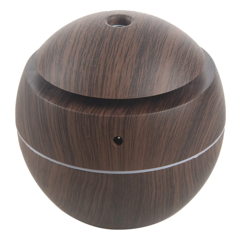 USB Ultrasonic Aroma Umidificador, Difusor De Óleo Essencial, Névoa fresca, Purificador De Ar, 2X