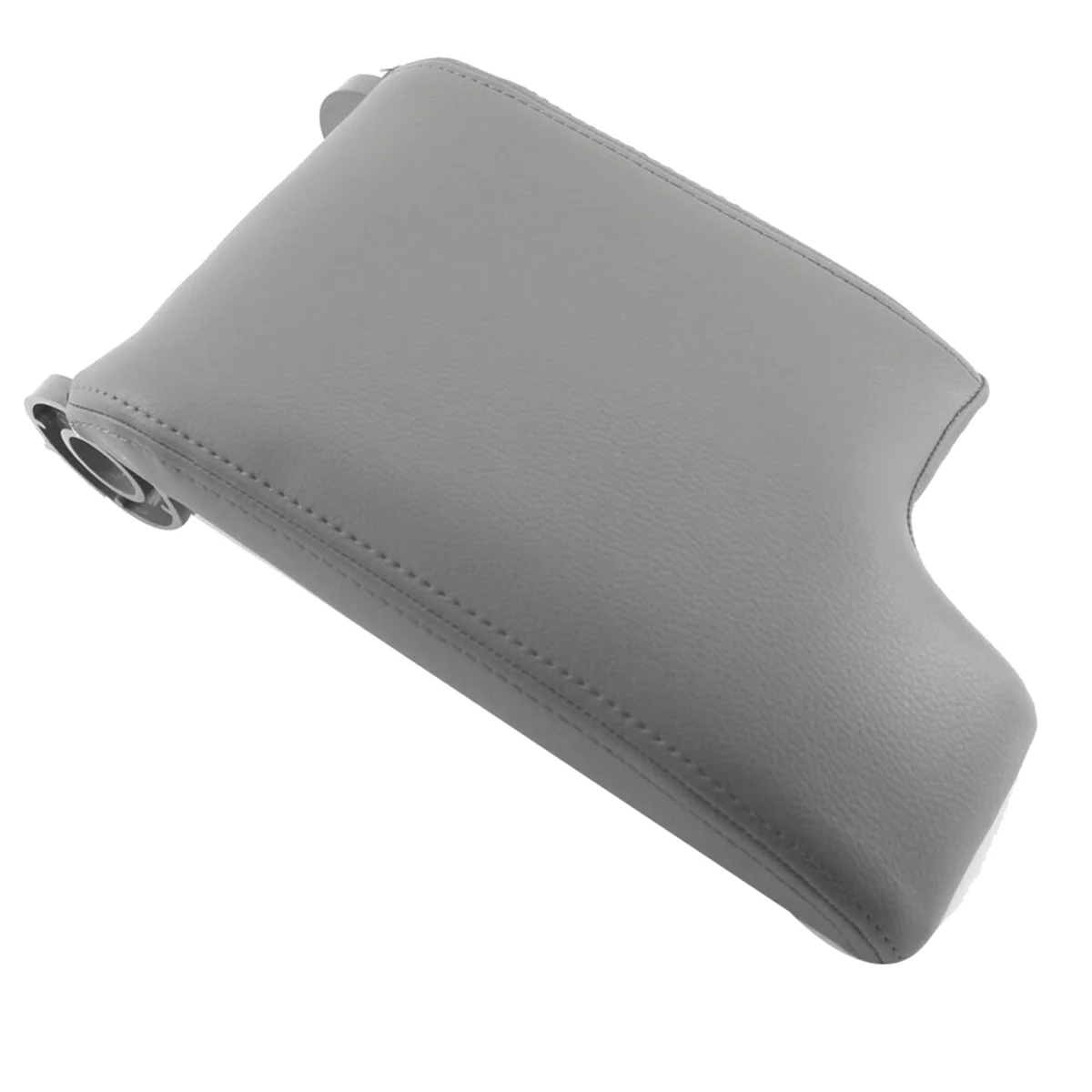 

Center Armrest Cover Console Lid Gray for BMW E46 98-06 Fiber Leather & Plastic
