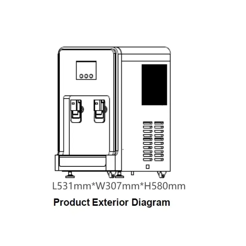 2025 نافورة موزع مياه جوي 20 لتر قابلة للتخصيص أتمتة ذكية فعالة للمنزل والمكتب RV فندق داخلي