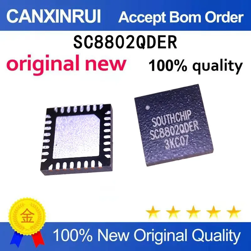 （5-100 pieces）Brand new original SC8802QDER QFN-32L spot chip IC