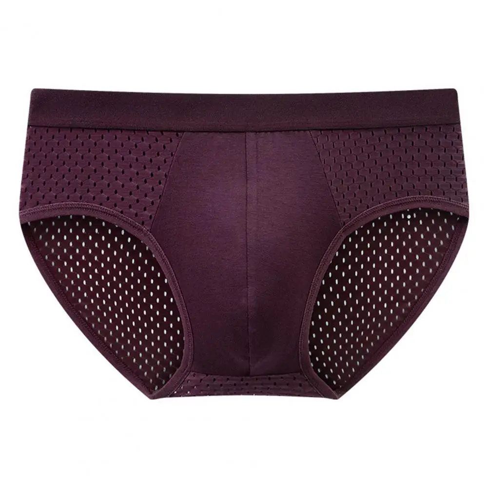 Ropa interior cómoda para hombre, bragas triangulares que absorben la humedad, sin pelusas, 3D