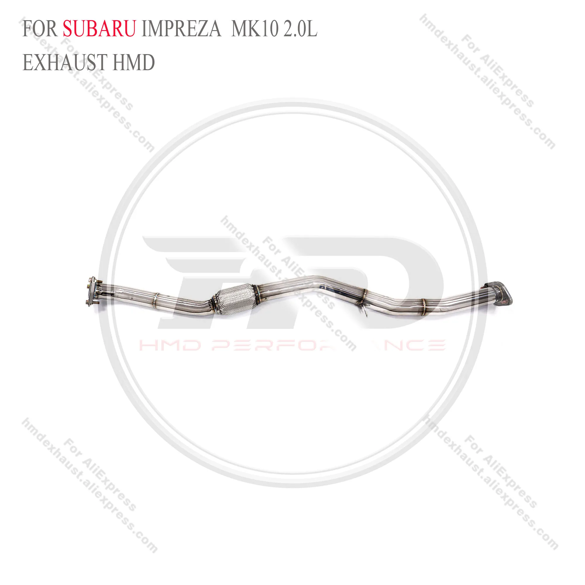 

Выхлопная система HMD с высокой пропускной способностью для Subaru Impreza MK10 2.0L с теплозащитным экраном