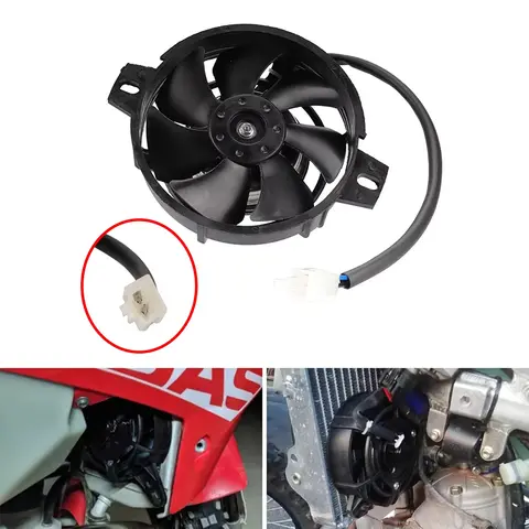 12V 150cc-250cc ATV 쿼드 고 카트 버기 오토바이 냉각 팬 오일 쿨러 엔진 전기 라디에이터 맞는 모토 크로스 액세서리