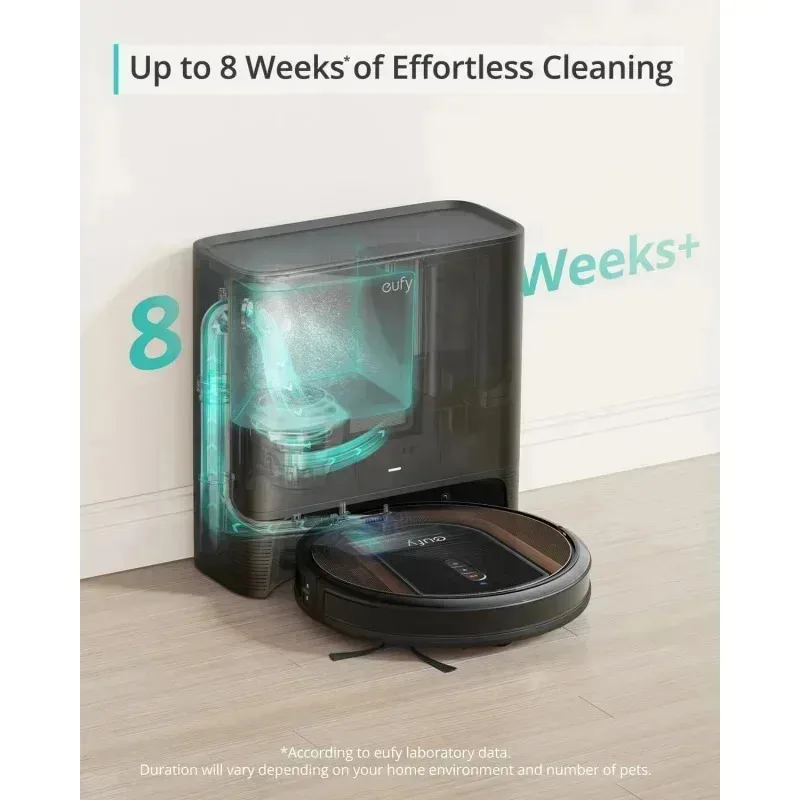 QZA4-Ceufy Clean by Anker,RoboVac G30 Hybrid SES,2-in-1 Sweep and mop,Self-Emptying Robot Vacuum,Dynamic Navigation,Allergy,