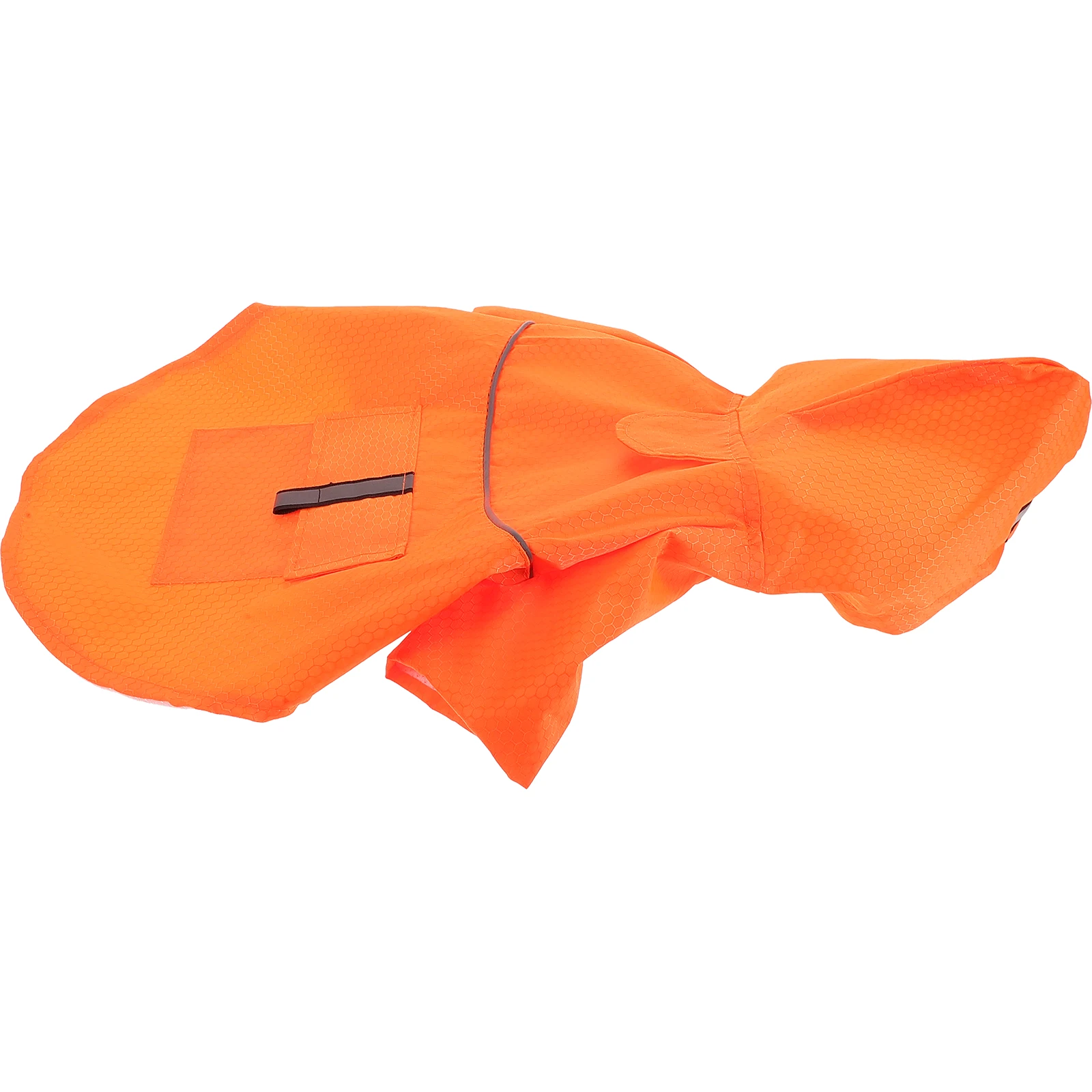 

Pet Dog Raincoat Orange L Reflective Hooded Double Layer Waterproof Outdoor Clothes for Walking Jogging Pets Pet Dog Raincoat