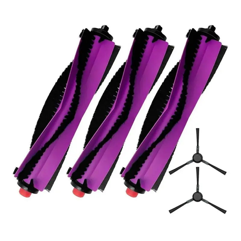 【A16Z】Main Brush Side Brushes For Eureka J15 Pro Ultra / J15 Ultra Robot Vacuum Cleaner Replacement Parts