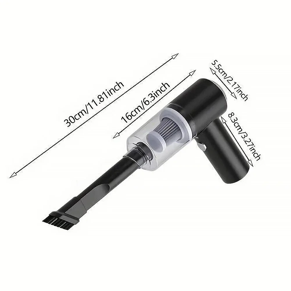 6000Pa Wireless Car Vacuum Cleaner 120W Cordless Handheld Vacuum Cleaner Strong Suction Fully Automatic Power Cleaning Appliance