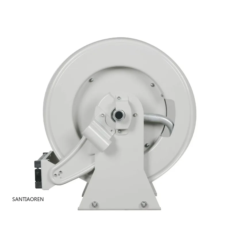 Fuel Truck Hose Reel Retractable Hose Reel Automatic Fully-extendable Pipe Rolling Device for Coils 6 Meters 10 Meters 15 Meters