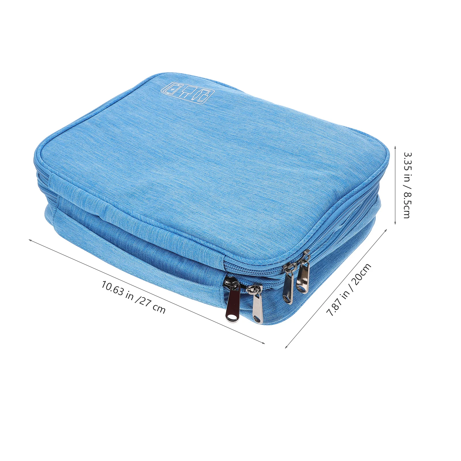 حقيبة رقمية مقاومة للماء من البوليستر خفيفة الوزن ومحمولة وحقيبة تخزين إلكترونية لفلاش ماوس USB #2