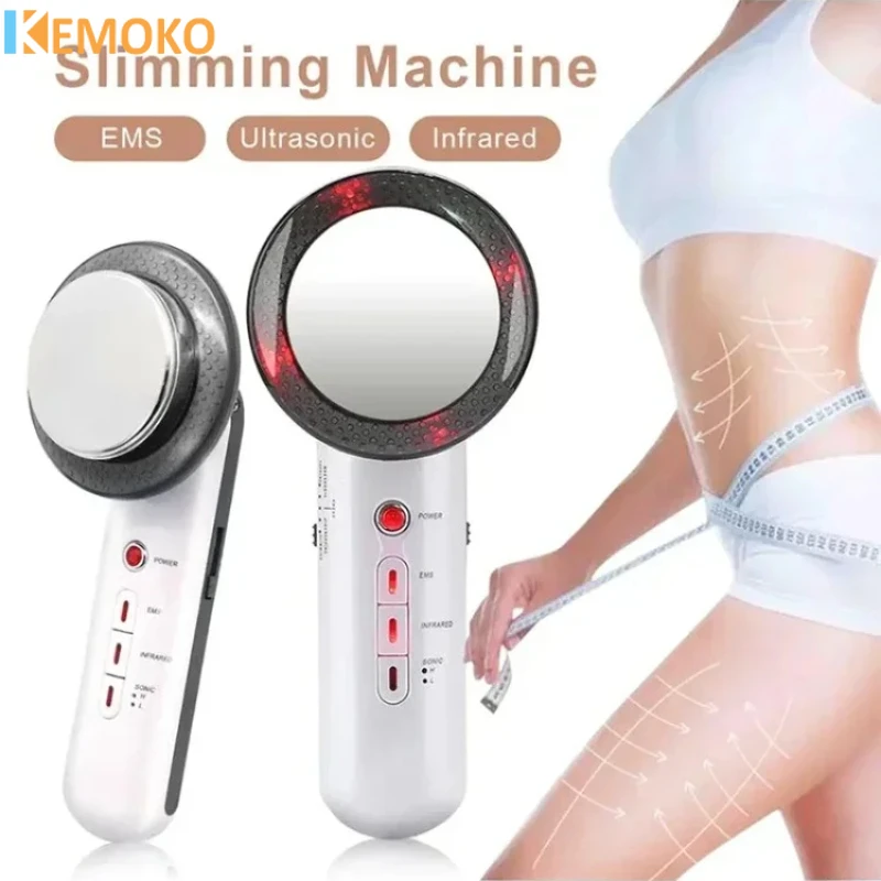 Ultrasound Cavitation EMS Body Slimming Massager Lipo Fat Burner Machine Galvanic Infrared Ultrasonic Fat Removal Weight Loss