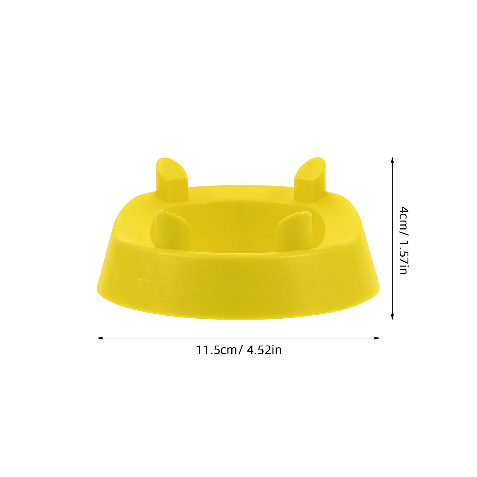 2 pezzi base per palloni calcio basket supporto rack organizzatore aiuti per l'allenamento display supporto in PP posizionamento scaffale accessori per palloni da calcio