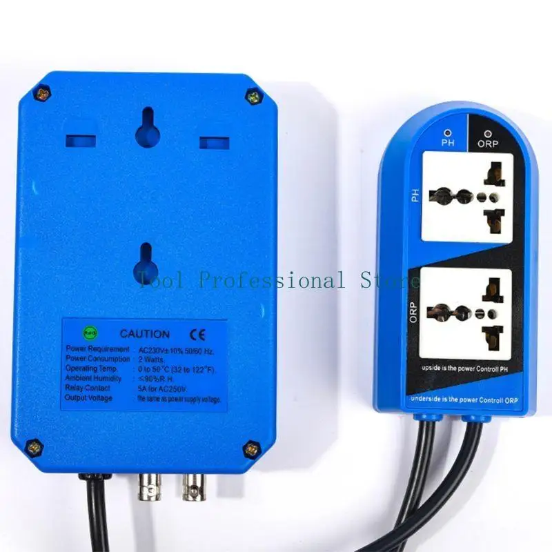 57QF 2-in-1 ORP جهاز التحكم في الأكسدة والاختزال لمختبرات التحليل المائي لحوض السمك